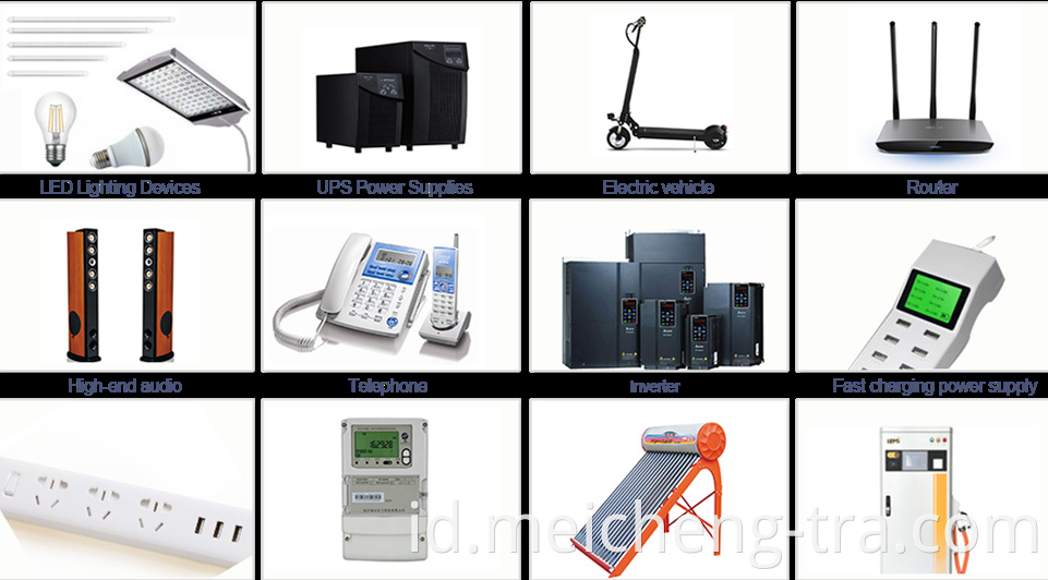 100nF 25V X7R 0805 Ceramic capacitors